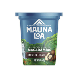 Mauna Loa "Dark Chocolate" Covered Macadamia Nuts, 5-Ounce
