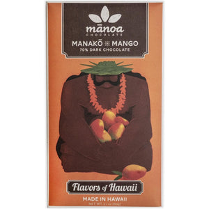 Manoa "Manako Mango" Chocolate Bar, 2.1-Ounce 