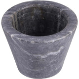 Marble Pinch Pot Black - The Hawaii Store