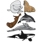 Advance Wildlife Education "Marine Mammals" Coloring Book Stickers