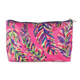 Mary Square Pink Frond Travel Pouch - The Hawaii Store