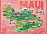 Surf Shack "Maui" Puzzle Postcard, 48-Pieces 