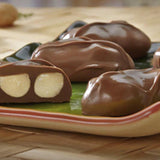 Mauna Loa "Mountains" Milk Chocolate Covered Macadamia Nuts on Serving Tray
