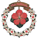 Metal Die-cut Mele Hibiscus Ornament - Polynesian Cultural Center