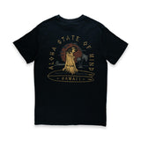 Pacific Creations "Aloha State of Mind" Mens T-Shirt with Large Graphic on the Back