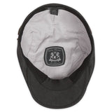 Kooringal Mens “Baker" Driver Cap- Black- inside view.