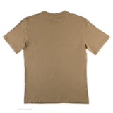 Pacific Creations "Kombi Sketch" Mens Tee Shirt- Khaki Olive- Rear View