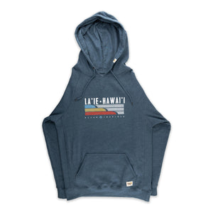 Hoodie with La'ie Hawai'i on the front