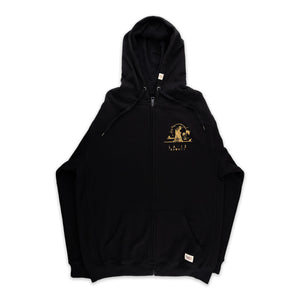 Hoodie with a small logo of Laie Hawaii on the left breast