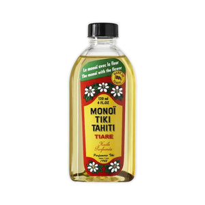 Bottle of Tiare oil with the flowers showing what it looks likeBottle of Tiare oil with the flowers showing what it looks like - The Hawaii Stpre
