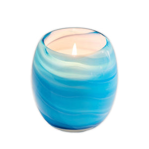 Dynasty Gallery "Neptune Glow" Glass Candle