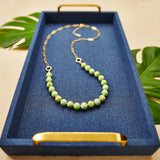 NK Seaside Green Link Beaded Long - The Hawaii Store