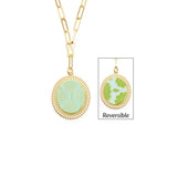 NK Seaside Green Rev Link Medallion - The Hawaii Store