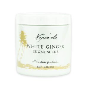 Napua'ala "White Ginger" Sugar Scrub 8 oz - The Hawaii Store