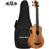 Kala Nomad Acoustic/Electric U•BASS® Ukulele with Padded Bag