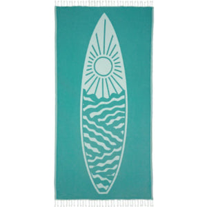 Surf Dreams Turkish Towel - The Hawaii Store