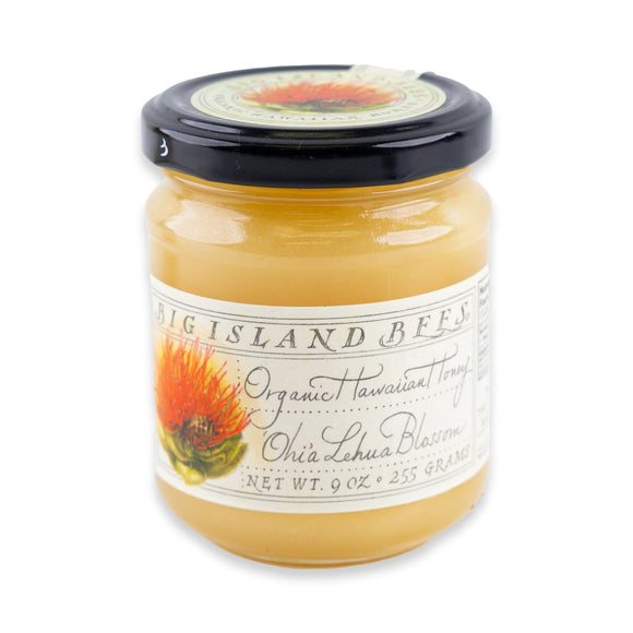 Big Island Bees  Lehua Ohia Blossom Honey, 9-oz Jar 