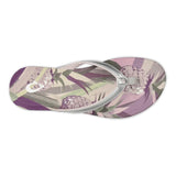 OluKai "Ho'opio Hau" Women's Beach Sandal- Silver/Pineapple