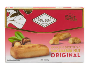 Diamond Bakery Original Hawaiian Macadamia Shortbread Cookies- 4 oz.