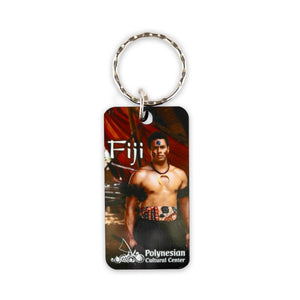 PCC Rectangle Fiji Key Chain - The Hawaii Store