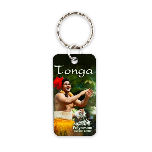 PCC Rectangle Tonga Key Chain - The Hawaii Store