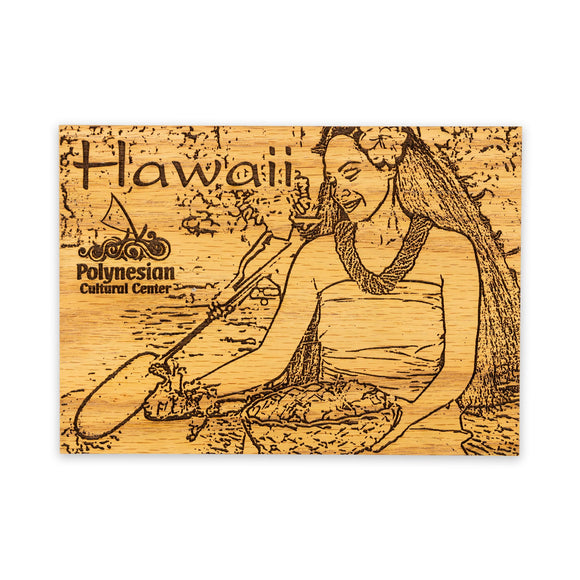 Hawaiian Islanders on a postcard
