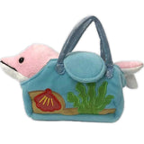 Plush Dolphin in a Purse Toy.