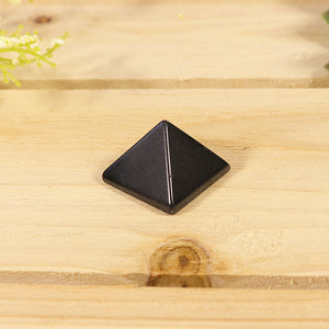 Black Obsidian Mini Pyramid