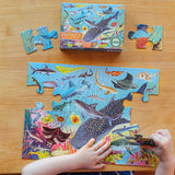eeBoo "Sharks & Friends" Puzzle, 20-Pieces
