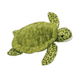 "Pebbles" the Plush Sea Turtle- Green