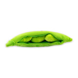 Dis-and-Bark "Edamame" Plush Pet Toy, 4-Piece