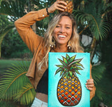 Summa Sea "Pineapple" Original Painting  by Summer Colmus