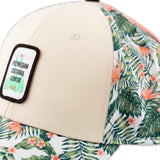Polynesian Cultural Center Floral Layla Rough Cut Hat - The Hawaii Store