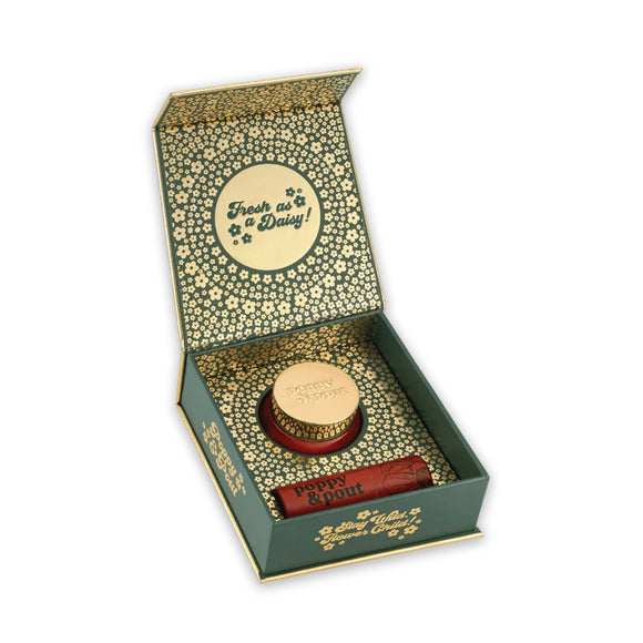 Poppy & Pout Cinnamint Duo Lip Care Gift Set - The Hawaii Store