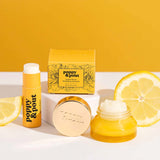 Poppy & Pout Lemon Bloom Duo Lip Care Gift Set - The Hawaii Store