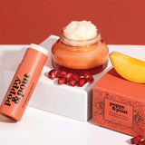 Poppy & Pout Pomegranate Peach Duo Lip Care Gift Set - The Hawaii Store