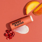 Poppy & Pout Pomegranate Peach Lip Balm - The Hawaii Store