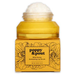 Poppy & Pout Wild Honey Lip Scrub - The Hawaii Store