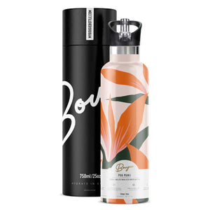 Bougie "Pua Manu" Insulated Water Bottle- 25 oz.