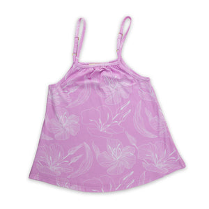 Reign + Skye Little Girls Dress- Pacific Purple - The Hawaii Store