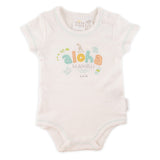 Earth Nymph "Aloha Hawaii" Unisex Baby Romper