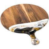 Round Cheese Paddle Board 12'' Gold Onyx - The Hawaii Store