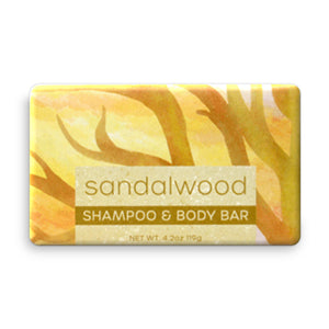 Greenwich Bay Sandalwood Shampoo & Body Bar, 4.2oz. - The Hawaii Store