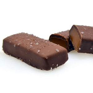 Dark Sea Salt Chocolate Caramel Bar- 1 oz