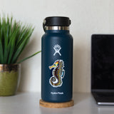 Summasea "Seahorse" Vinyl Sticker on Water Flask