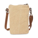 Rear View of Cott N Curls "Sea Turtle" Sling Cellphone Bag 