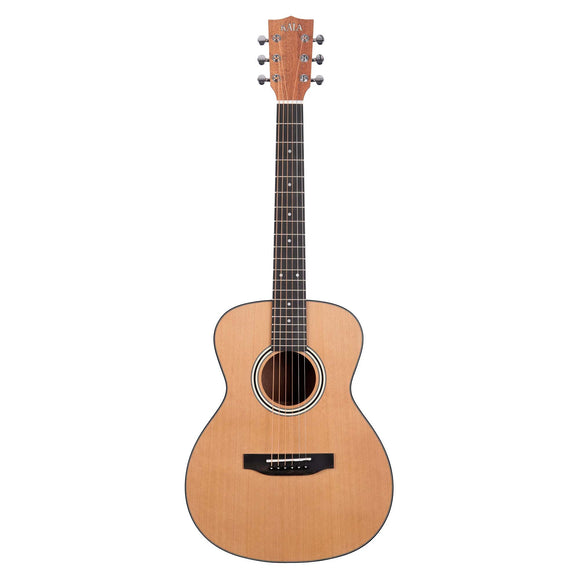 Kala Solid Mahogany Orchestra Mini Guitar with Cedar Top