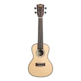 Solid Spruce Top Striped Ebony Ukulele