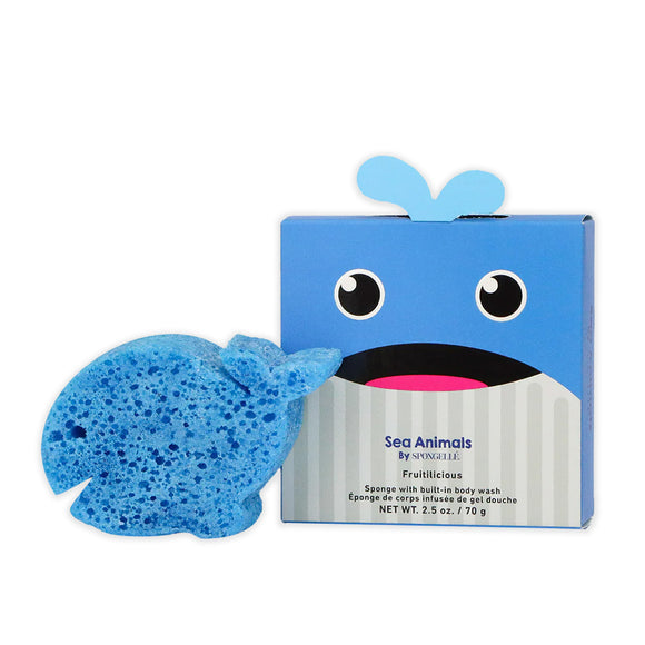 Spongelle-Walter-Whale-Kids-Cleansing-Sponge