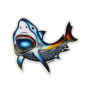 Sticker Great White Shark - The Hawaii Store